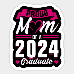 Class of 2024 Senior Gifts Funny Senior Mom Sticker